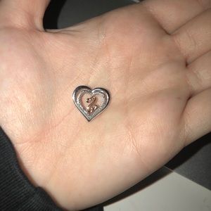 Open heart necklace pendent